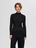 Selected TOP A MANICHE LUNGHE, Black, highres - 16095443_Black_003.jpg