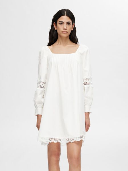 Selected LONG SLEEVED LACE MINI DRESS, Snow White, highres - 16095609_SnowWhite_003.jpg