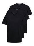 Selected 3ER-PACK T-SHIRT, Black, highres - 16083096_Black_001.jpg