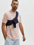 Selected COUPE DROITE PIQUÉ POLO, Silver Pink, highres - 16078604_SilverPink_008.jpg