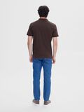 Selected ZIPPER POLO SHIRT, Demitasse, highres - 16079026_Demitasse_004.jpg