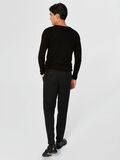 Selected CREW NECK - JUMPER, Black, highres - 16054573_Black_004.jpg