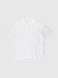 Selected BRODERIE ANGLAISE SHORT SLEEVED SHIRT, Bright White, highres - 80000277_BrightWhite_001.jpg