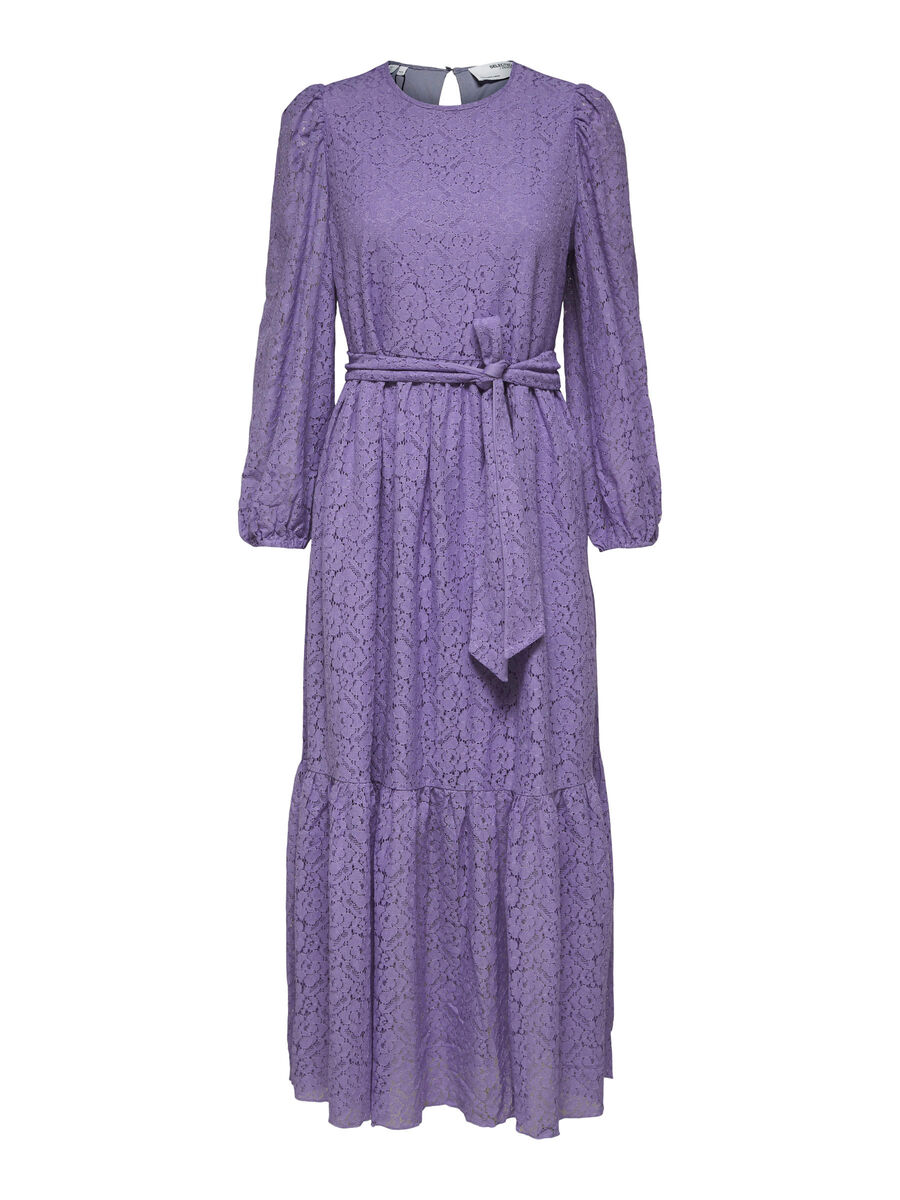 Lace maxi dress, Selected
