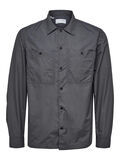 Selected RELAXED OVERSHIRT, Frost Gray, highres - 16083612_FrostGray_001.jpg