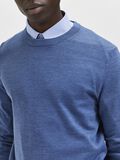 Selected LANGE MOUWEN SWEATER, True Navy, highres - 16079772_TrueNavy_853571_006.jpg