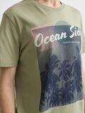 Selected ORGANIC COTTON STATEMENT PRINT T-SHIRT, Tea, highres - 16079045_Tea_868702_006.jpg