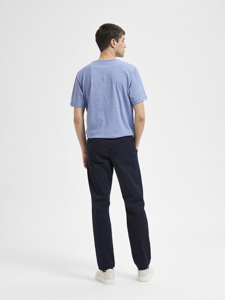 175 SLIM FIT FLEX CHINO | Blau | SELECTED HOMME®