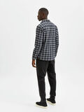 Selected CHECKED LONG SLEEVED SHIRT, Dark Blue, highres - 16082160_DarkBlue_902298_004.jpg