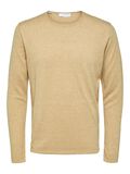 Selected LANGÄRMELIGER PULLOVER, Lattè, highres - 16079774_Latt_853600_001.jpg