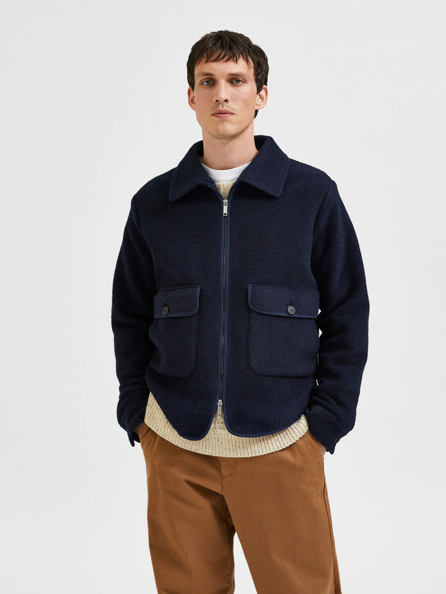 Selected WOOL-BLEND VESTE, Sky Captain, highres - 16086120_SkyCaptain_003.jpg