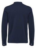 Selected LONG SLEEVED - POLO SHIRT, Navy Blazer, highres - 16063621_NavyBlazer_002.jpg