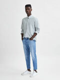 Selected 27303 - CONFORT STRETCH BLEU CLAIR JEAN COURT, Light Blue Denim, highres - 16083374_LightBlueDenim_005.jpg