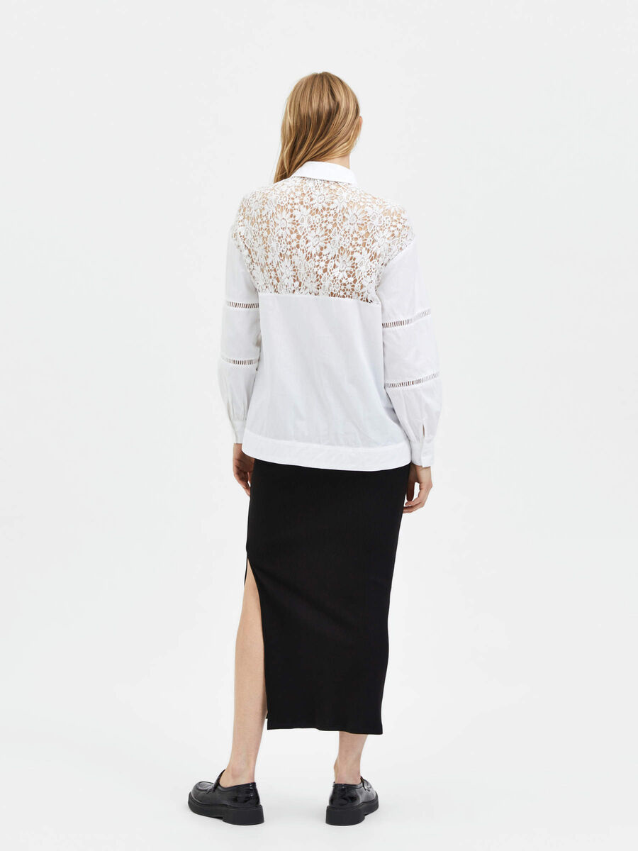 Selected LACE SHIRT, Bright White, highres - 16087008_BrightWhite_973655_004.jpg