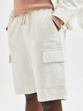 Selected LOOSE FIT SHORTS, Egret, highres - 16083578_Egret_006.jpg