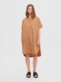 Selected COTTON SHIRT DRESS, Tigers Eye, highres - 16092160_TigersEye_005.jpg