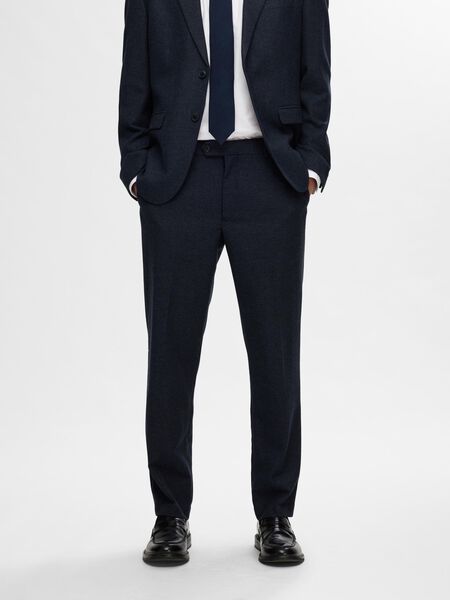 Selected GERUIT WOLMIX PANTALON, Dark Blue, highres - 16094333_DarkBlue_1116331_003.jpg