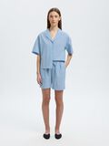 Selected LINEN BLEND SHORT SLEEVED SHIRT, Cashmere Blue, highres - 16097922_CashmereBlue_1187488_005.jpg