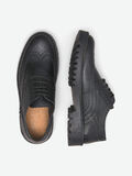 Selected LÆDER BROGUE-SKO, Black, highres - 16083219_Black_005.jpg