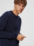 Selected ORGANIC COTTON - JUMPER, Maritime Blue, highres - 16071999_MaritimeBlue_734445_008.jpg