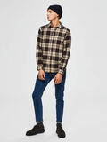 Selected CHECKED - SHIRT, Camel, highres - 16067397_Camel_679510_005.jpg