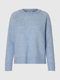 Selected LONG-SLEEVED KNITTED JUMPER, Cashmere Blue, highres - 16074482_CashmereBlue_773866_001.jpg