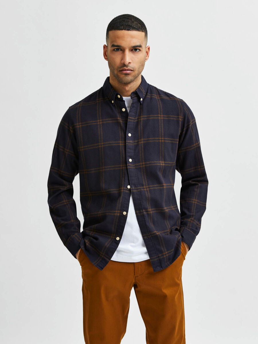 Selected FLANNEL SHIRT, Monks Robe, highres - 16074464_MonksRobe_772883_003.jpg