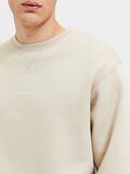 Selected LANGÆRMET SWEATSHIRT, Oatmeal, highres - 16085889_Oatmeal_006.jpg