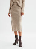 Selected KNITTED MIDI SKIRT, Sandshell, highres - 16081731_Sandshell_003.jpg