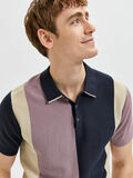 Selected BLOCK STRIPED POLO SHIRT, Elderberry, highres - 16084822_Elderberry_934821_006.jpg