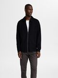 Selected VISKOSEBLANDING CARDIGAN, Black, highres - 16096685_Black_003.jpg