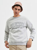 Selected IMPRIMÉ SWEAT-SHIRT, Light Grey Melange, highres - 16085674_LightGreyMelange_008.jpg