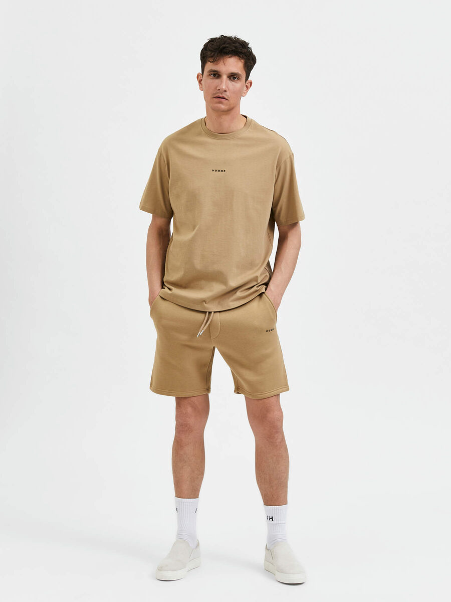 Selected SHORT-SLEEVED T-SHIRT, Kelp, highres - 16085887_Kelp_005.jpg