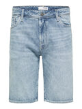 Selected COLOR CLARO PANTALONES CORTOS VAQUEROS, Blue Denim, highres - 16089265_BlueDenim_001.jpg