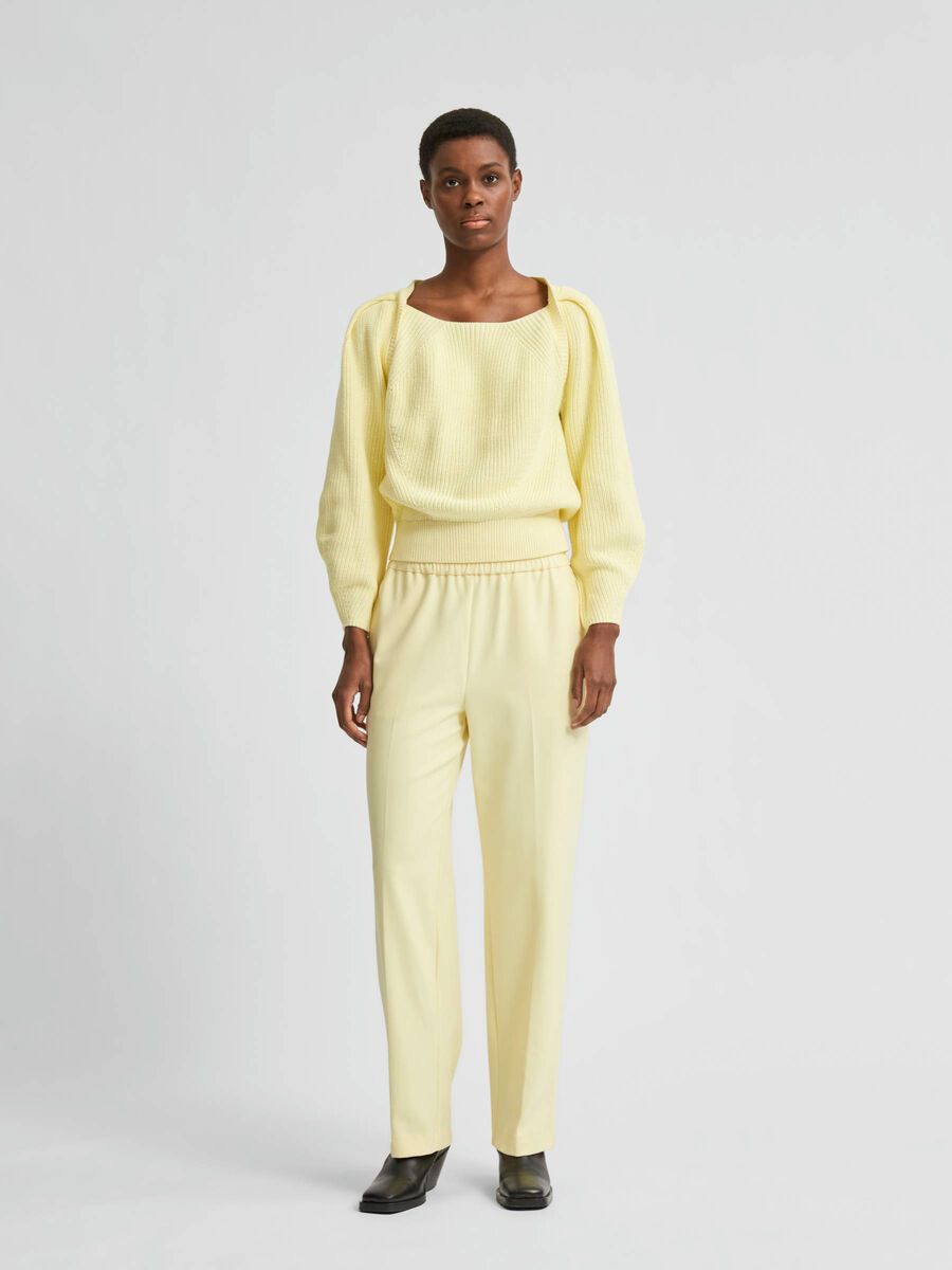 Selected CON MANGAS OBISPO - JERSEY, Pastel Yellow, highres - 16076835_PastelYellow_005.jpg