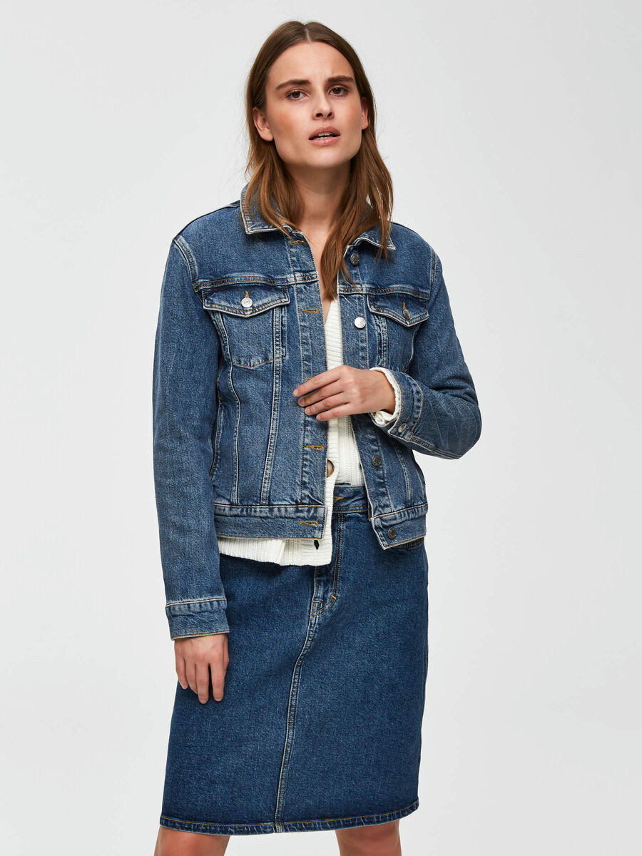 Selected KURTKA JEANSOWA, Medium Blue Denim, highres - 16066329_MediumBlueDenim_003.jpg