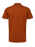 Selected SOFT PIQUE - POLO SHIRT, Caramel Café, highres - 16060730_CaramelCaf_002.jpg