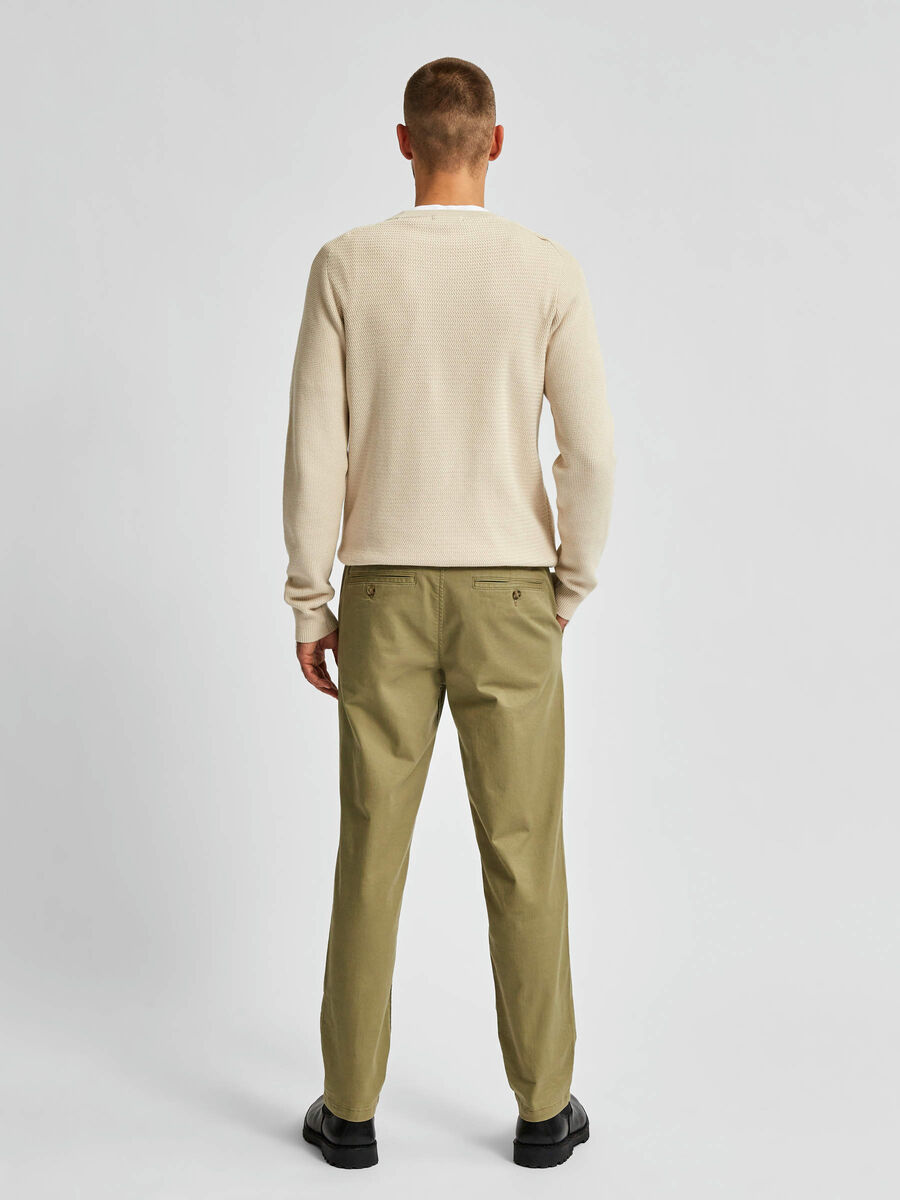 Selected CORTE SLIM CHINOS, Aloe, highres - 16074054_Aloe_004.jpg