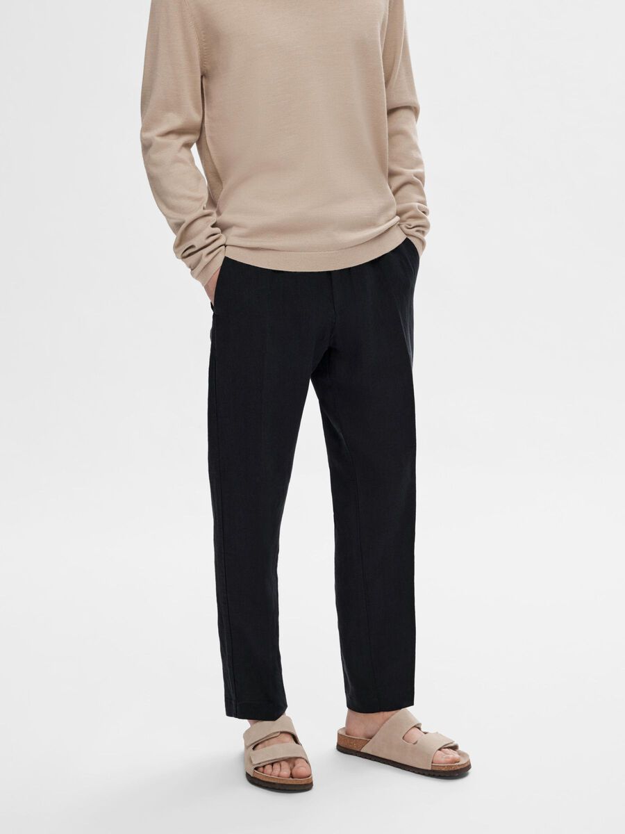 Selected 196 STRAIGHT FIT TROUSERS, Sky Captain, highres - 16093615_SkyCaptain_1102686_003.jpg