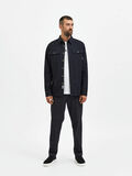 Selected STRUCTURED OVERSHIRT, Black, highres - 16085805_Black_005.jpg