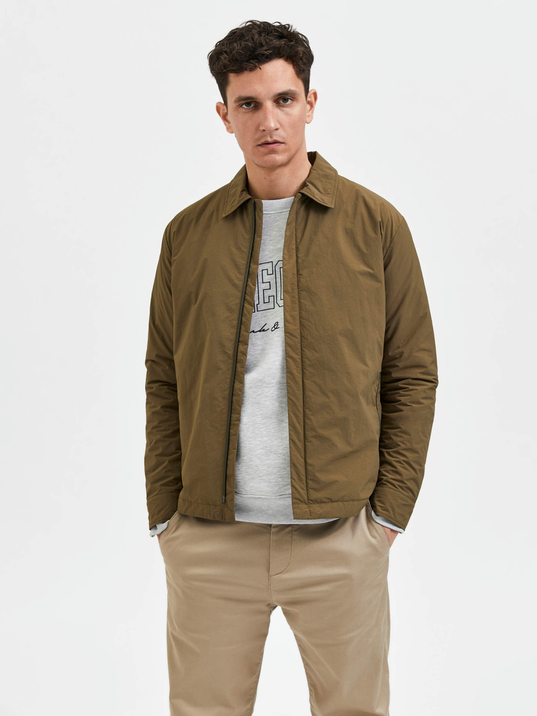 selected homme bomber jacket