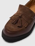 Selected SUEDE LOAFERS, Chocolate Brown, highres - 16096695_ChocolateBrown_006.jpg