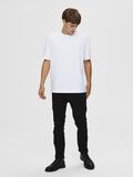 Selected LOOSE FIT ORGANIC COTTON 200G - T-SHIRT, Bright White, highres - 16077361_BrightWhite_005.jpg