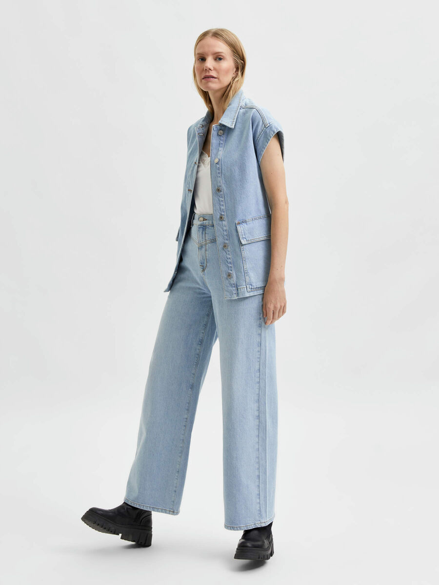 Selected DENIM WESTE, Light Blue Denim, highres - 16082939_LightBlueDenim_005.jpg