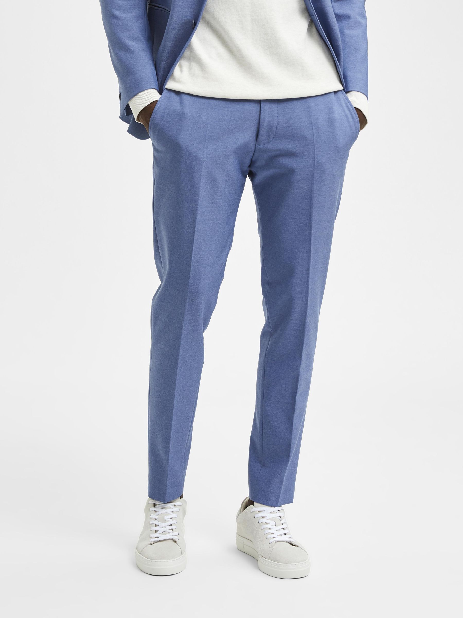 CORTE SLIM PANTALONES (Blue) | Selected®