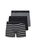 Selected 3-PACK ORGANIC COTTON - BOXER SHORTS, Black, highres - 16074247_Black_001.jpg