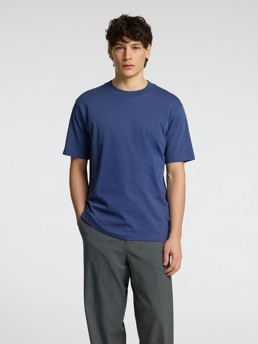 Selected AJUSTE RELAJADO CON MANGAS CORTAS CAMISETA, Oceana, highres - 16077385_Oceana_003.jpg