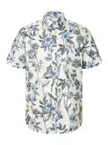 Selected COTTON PRINTED SHORT SLEEVED SHIRT, Dragonfly, highres - 16093919_Dragonfly_1105777_001.jpg