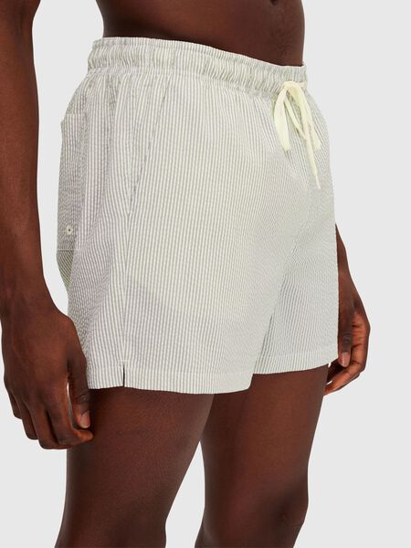 Selected STRIPED SWIM SHORTS, Vetiver, highres - 16089429_Vetiver_1024762_003.jpg