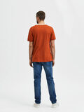 Selected CREW NECK - T-SHIRT, Bombay Brown, highres - 16071775_BombayBrown_004.jpg